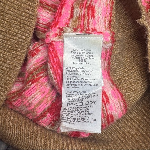 J Crew Shrunken Fair Isle Crewneck Sweater size XS - Picture 6 of 7